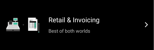 Retail & Invoicing mode